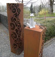 Von der a2 kommend, fahren sie am besten am kreuz magdeburg zentrum auf die b189/b71 richtung süden ab und nach ca. Rostsaulen Rost Dekorations Artikel Fur Haus Garten