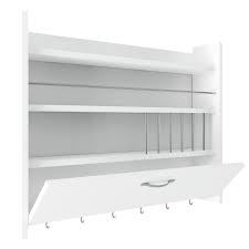 knott kitchen wall rack with shelf