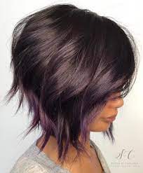 20 Purple Balayage Ideas From Subtle To Vibrant Short Hair With Layers Short Hair Styles Hair Styles