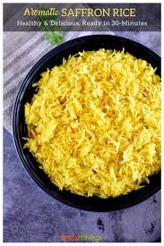 Baca selengkapnya brown jasmine rice with dates and sliced almonds / what is brown jasmine rice? Saffron Rice Pulao Instant Pot Stove Microwave Spice Cravings