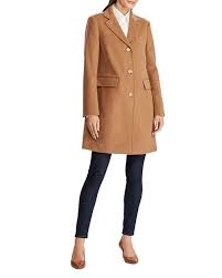 Ralph lauren brown camel hair belted coat jacket trench overcoat nwt $590. Ralph Lauren Wool Blend Reefer Coat Women Bloomingdale S Coat Coats For Women Wool Blend