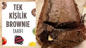 tek kisilik brownie tarifi brownie hazirlamanin puf noktalari youtube yemek tarifleri gida tatli