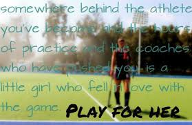 Somewhere Behind The Athlete You Ve Become The Hours Of Practice And The Coaches Who Have Pushed You Is A Lit Hockey Quotes Field Hockey Quotes Field Hockey