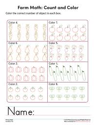 browse counting numbers 1 10 worksheets printables primarylearning org