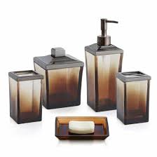 Nothing is more appealing nor more complementary to nearly every décor theme in the bathroom than a beautifully crafted bronze bathroom faucet. Ombre 5 Piece Bath Accessory Set By Paradigm Trends Reviews And Deals