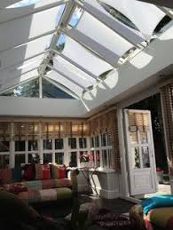 Most blind and shade brackets are universal have holes that allow them to be used for a ceiling mount. 12 Sunroom Ideas Conservatory Roof Blinds Conservatory Roof Blinds
