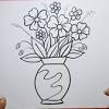 Our carefully curated selection of flower | / find a neutral yet stunning round creamy white ceramic vase. 1