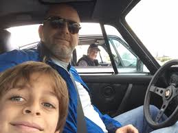 Blue V6 coupe with gray trim