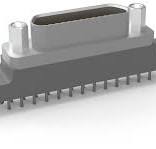 Vertical Plated Thru Hole PCB Metal Connector with Mounting ...