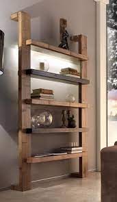 Libreria Realizzata Con Legno Massello Di Frassino Spessore 50 60mm Con Cinque Mensole Distanziate Di 30 C Monolocale Cucina Idee Scaffale Mensole Decorative