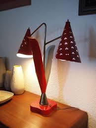 50er Jahre Lampe Usa Mid Century Vintage Design Rockabilly Leuchte Mid Century Lamp Vintage Lamps Lamp