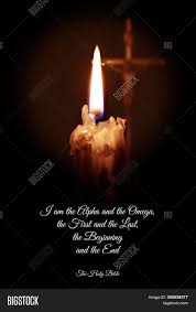 Candle Cross Quote Image Photo Free Trial Bigstock
