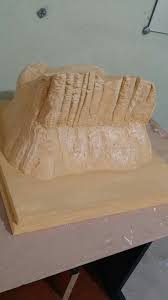 مجسم جبل طويق المملكة العربية السعودية جدة من أعمالي food bread