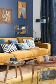 1001 Idees Pour Amenager Ses Espaces En Couleur Bleu Gris Les Solutions A Grand Effet Deco Salon Deco Bleue Decoration Interieure