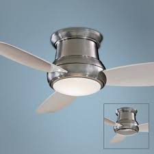 44 Minka Concept Ii Brushed Nickel Hugger Ceiling Fan 70517 Lamps Plus Ceiling Fan Hugger Ceiling Fan Ceiling Fan Design
