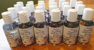 Bridal Or Baby Shower Party Favors Scented Shower Gel Or Etsy Thank You Gifts Baby Shower Favors Baby Shower Gift Bags