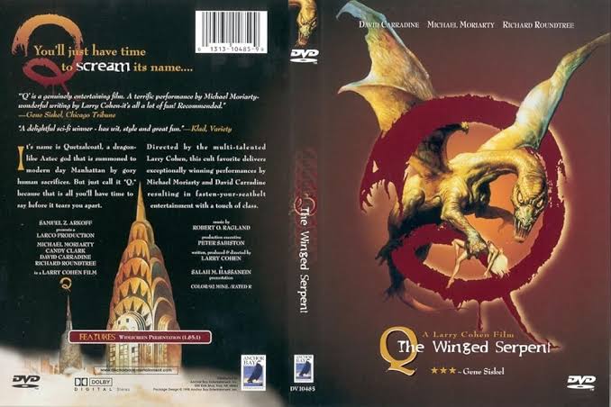 Watch Q AKA Q: The Winged Serpent 1982 movie poster Horror