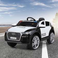 Audi Q5 Licensed Electric 12v Kids Ride On Police Car Kids Ride On Audi Q5 Police Cars