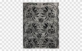 Decorative elements bundle svg, flourish svg. Black White Rug Lace Pattern Floral Design Transparent Png Pngset Com