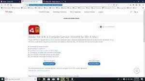 How To Install Adobe Air Sdk - Youtube