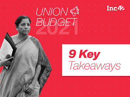 Published fri, may 7 2021 8:55 am edt updated moments ago. Union Budget 2020 The 9 Major Takeaways For Startups