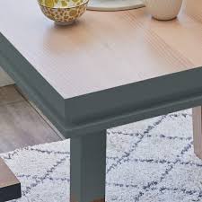 Maybe you would like to learn more about one of these? Table Cuisine Avec Tiroir Frene Massif Bleu Gris Lehon Egee Maisons Du Monde