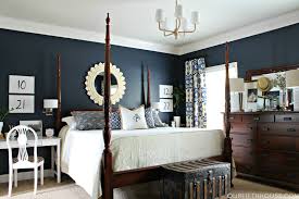 Master Bedroom Progress Our Fifth House Blue Master Bedroom Slate Blue Bedrooms Blue Bedroom