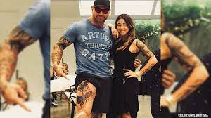 The official verified facebook page of dave bautista. Dave Bautista Gets His Dogs Tattooed On His Leg Pics