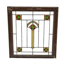 The us department of energy has even noted the financial burdens facing most american homeowners as a result of drafty windows. Original Early 1920 S American Antique Arts Crafts Or Craftsman Style Interior Leaded Art Glass Window With Intact Pine Wood Sash Frame