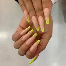 Coffin French Nail Designs Besice