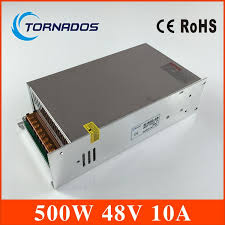 500w 48v 10a Single Output Dc 48v Switching Power Supply For Led Strip Light Ac To Dc Led Driver Led Strip Lighting Led Power Supply Switched Mode Power Supply