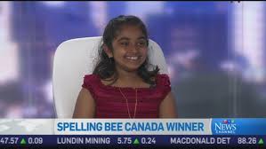 Spelling Bee Of Canada Champ Shares Secret To Success Looks Forward To Future In Competition Ctv News