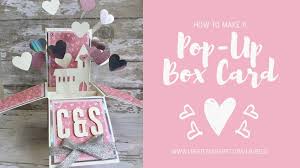 With an abundance of card making supplies on the market you might be wondering how stampin' up!'s product differ. How To Make A Pop Up Box Card Create Craft Blog