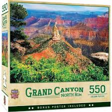 Maybe you would like to learn more about one of these? Masterpieces Inc Grand Canyon North Rim 550 Piece Jigsaw Puzzle Target