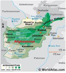 Pamir & source of the oxus river (1896) (2.91 mb) new; Afghanistan Maps Facts World Atlas