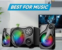 Ready speaker dengan power bass audio system with sd card, usb, fm radio input and wireless remote control: Sonicgear Titan 3 Usb Powered 2 1 Pc Speakers Pc Speakers Ms Electronics