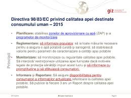 Text în vigoare începând cu data de 24 mai 2017 realizator: Implementat De Prelegerea NoutÄƒÈ›i In LegislaÈ›ia EuropeanÄƒ Privind Calitatea Apei Potabile DiscuÈ›ii Privind Analiza Tehnicii De Formare Referitor La Ppt Download