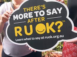 Edit your post published by nicki snyder on april 15, 202. R U Ok Day Takes On Greater Importance During Pandemic And Lockdown The Western Weekender