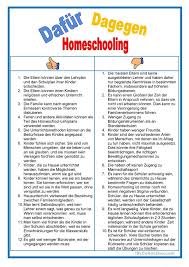 Dafur Oder Dagegen Homeschooling In 2020 Deutsch Lernen Deutsch Nachhilfe Lehrer Planer