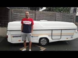 Je veux équiper ma caravane pour ne manquer de rien lorsque je voyage Montage Caravane Pliante Rigide Esterel Rapido Youtube