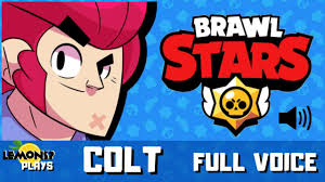 Includes voice lines for rosa, crow and el primo! Colt Throphy Road Brawler All Full Voice Lines Billy Kametz 04 Full Voice Sounds Brawl Stars Youtube