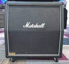 Marshall 4x12 straight cabinets for use with mg100hgfx. Used Marshall 1960a Jcm800 Angled 4x12 Speaker Cabinet