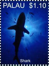 Sharks And Rays Stamp Community Forum Page 2 Shark Silhouette Postage Stamp Art Post Stamp