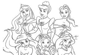 Princesas Disney Para Colorear Bebeazul Top Si no sabéis qué hacer con los niños las frías tardes de invierno o algún día de lluvia, ¡ya sabéis! princesas disney para colorear