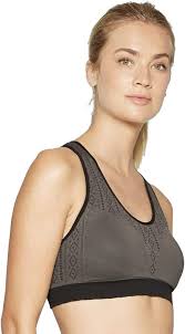 Champion C9 Women's Seamless Padded Lacey Scallop Sports Bra