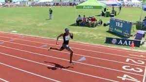 Erriyon knighton, who turned professional as a junior at tampa's hillsborough high, edged trayvon. Erriyon Knighton Has Arrived With 200m National Record Flotrack