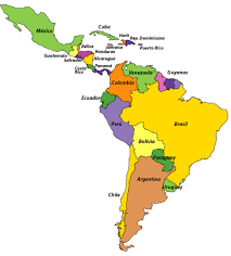 El mapa de republica dominicana #217915. El Origen Historico De Los Nombres De Cada Pais Latinoamericano Mapa De America Latina Mapa De America Imagenes De America Latina