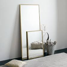 Metal Frame 72 Quot Floor Mirror With Images Metal Floor Floor Mirror Decor