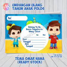 Pencipta jemputan canva mempunyai templat untuk setiap peristiwa, dari hari lahir hingga acara kebajikan, dari majlis perkahwinan hingga pesta persaraan dan. Undangan Ulang Tahun Omar Hana Shopee Indonesia