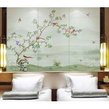 Acheter Papier Peint Japonais Zen Tissu Imprime Fleur Oiseau Atelier Wybo Papier Peint Paysage Zen Peintures Asiatiques